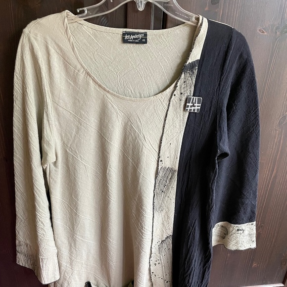 Lee Andersen Tops - PRICE DROP! Lightweight, flowing  vintage tunic top from designer Lee Andersen